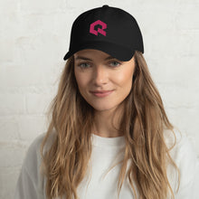 Load image into Gallery viewer, Quantic Black &amp; Coral Hat
