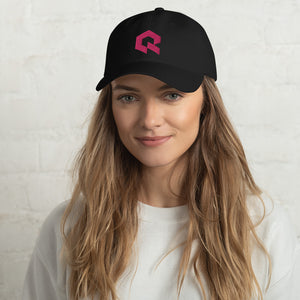 Quantic Black & Coral Hat