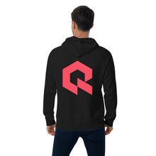 Load image into Gallery viewer, Quantic Unisex 'Big Q' Eco Raglan Hoodie