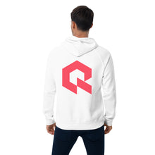 Load image into Gallery viewer, Quantic Unisex 'Big Q' Eco Raglan Hoodie