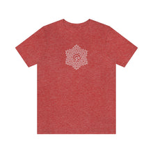Load image into Gallery viewer, Quantic Snowflake Unisex Jersey Short Sleeve Tee (9 colors)