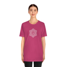 Load image into Gallery viewer, Quantic Snowflake Unisex Jersey Short Sleeve Tee (9 colors)