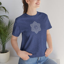 Load image into Gallery viewer, Quantic Snowflake Unisex Jersey Short Sleeve Tee (9 colors)