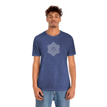 Load image into Gallery viewer, Quantic Snowflake Unisex Jersey Short Sleeve Tee (9 colors)