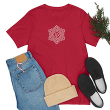 Load image into Gallery viewer, Quantic Snowflake Unisex Jersey Short Sleeve Tee (9 colors)