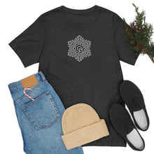 Load image into Gallery viewer, Quantic Snowflake Unisex Jersey Short Sleeve Tee (9 colors)