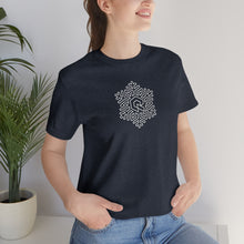 Load image into Gallery viewer, Quantic Snowflake Unisex Jersey Short Sleeve Tee (9 colors)