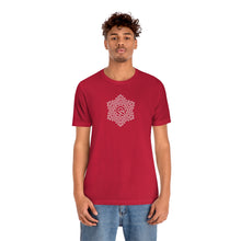 Load image into Gallery viewer, Quantic Snowflake Unisex Jersey Short Sleeve Tee (9 colors)