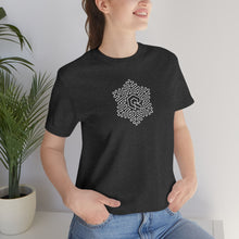Load image into Gallery viewer, Quantic Snowflake Unisex Jersey Short Sleeve Tee (9 colors)