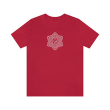 Load image into Gallery viewer, Quantic Snowflake Unisex Jersey Short Sleeve Tee (9 colors)