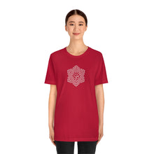 Load image into Gallery viewer, Quantic Snowflake Unisex Jersey Short Sleeve Tee (9 colors)
