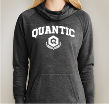 Load image into Gallery viewer, Women's Quantic Arch Hoodie - Black Heather