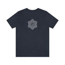 Load image into Gallery viewer, Quantic Snowflake Unisex Jersey Short Sleeve Tee (9 colors)