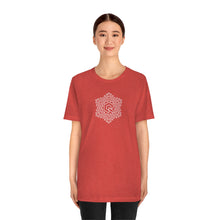 Load image into Gallery viewer, Quantic Snowflake Unisex Jersey Short Sleeve Tee (9 colors)