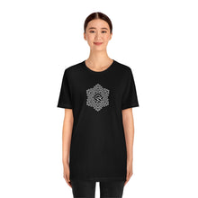 Load image into Gallery viewer, Quantic Snowflake Unisex Jersey Short Sleeve Tee (9 colors)