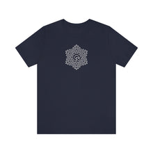 Load image into Gallery viewer, Quantic Snowflake Unisex Jersey Short Sleeve Tee (9 colors)