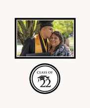Load image into Gallery viewer, Quantic 'Class Of' Circle Logo Photo Frame
