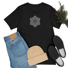 Load image into Gallery viewer, Quantic Snowflake Unisex Jersey Short Sleeve Tee (9 colors)