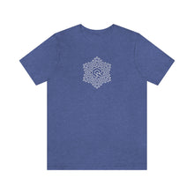 Load image into Gallery viewer, Quantic Snowflake Unisex Jersey Short Sleeve Tee (9 colors)