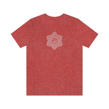 Load image into Gallery viewer, Quantic Snowflake Unisex Jersey Short Sleeve Tee (9 colors)
