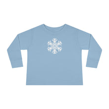 Load image into Gallery viewer, Quantic Snowflake Toddler Long Sleeve Tee (7 colors)
