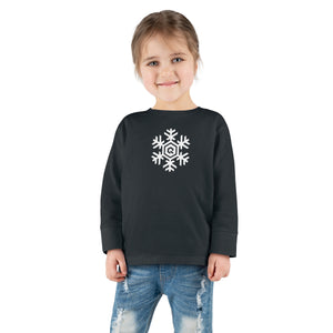 Quantic Snowflake Toddler Long Sleeve Tee (7 colors)