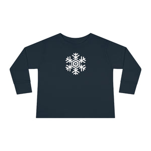Quantic Snowflake Toddler Long Sleeve Tee (7 colors)