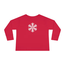 Load image into Gallery viewer, Quantic Snowflake Toddler Long Sleeve Tee (7 colors)
