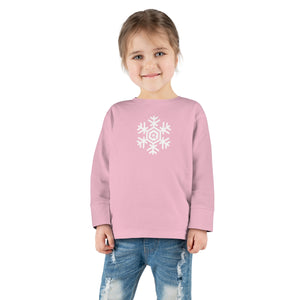 Quantic Snowflake Toddler Long Sleeve Tee (7 colors)