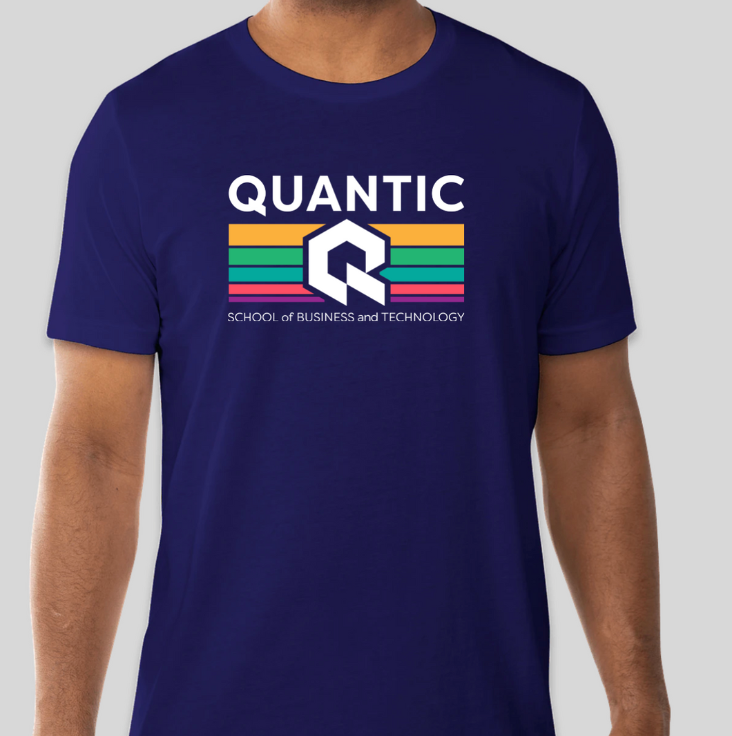 Unisex Quantic Color-Block T-shirt