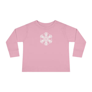 Quantic Snowflake Toddler Long Sleeve Tee (7 colors)