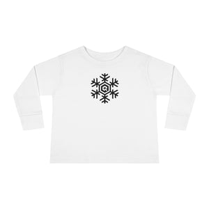 Quantic Snowflake Toddler Long Sleeve Tee (7 colors)