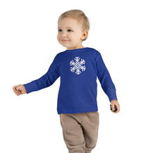 Load image into Gallery viewer, Quantic Snowflake Toddler Long Sleeve Tee (7 colors)
