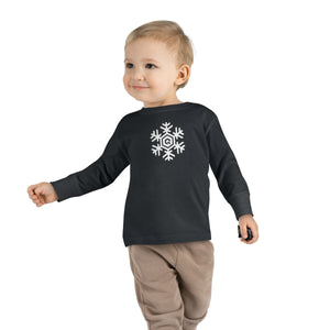 Quantic Snowflake Toddler Long Sleeve Tee (7 colors)