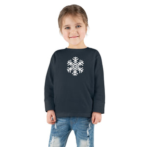 Quantic Snowflake Toddler Long Sleeve Tee (7 colors)