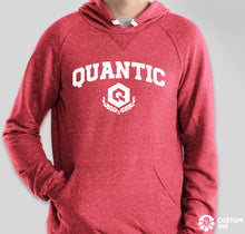 Load image into Gallery viewer, Unisex Quantic Arch Hoodie in Red

