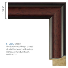 Load image into Gallery viewer, Valar Gold Embossed Diploma Frame in Studio
