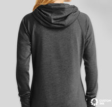 Load image into Gallery viewer, Women&#39;s Quantic Arch Hoodie - Black Heather
